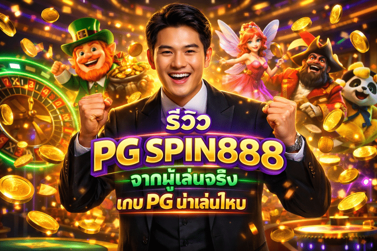 รีวิว PG SPIN888 จากผู้เล่นจริง เกม PG น่าเล่นไหม